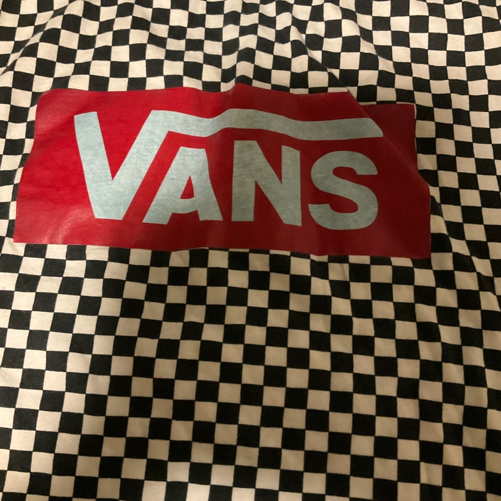 Vans Black and White Checkered Shirt